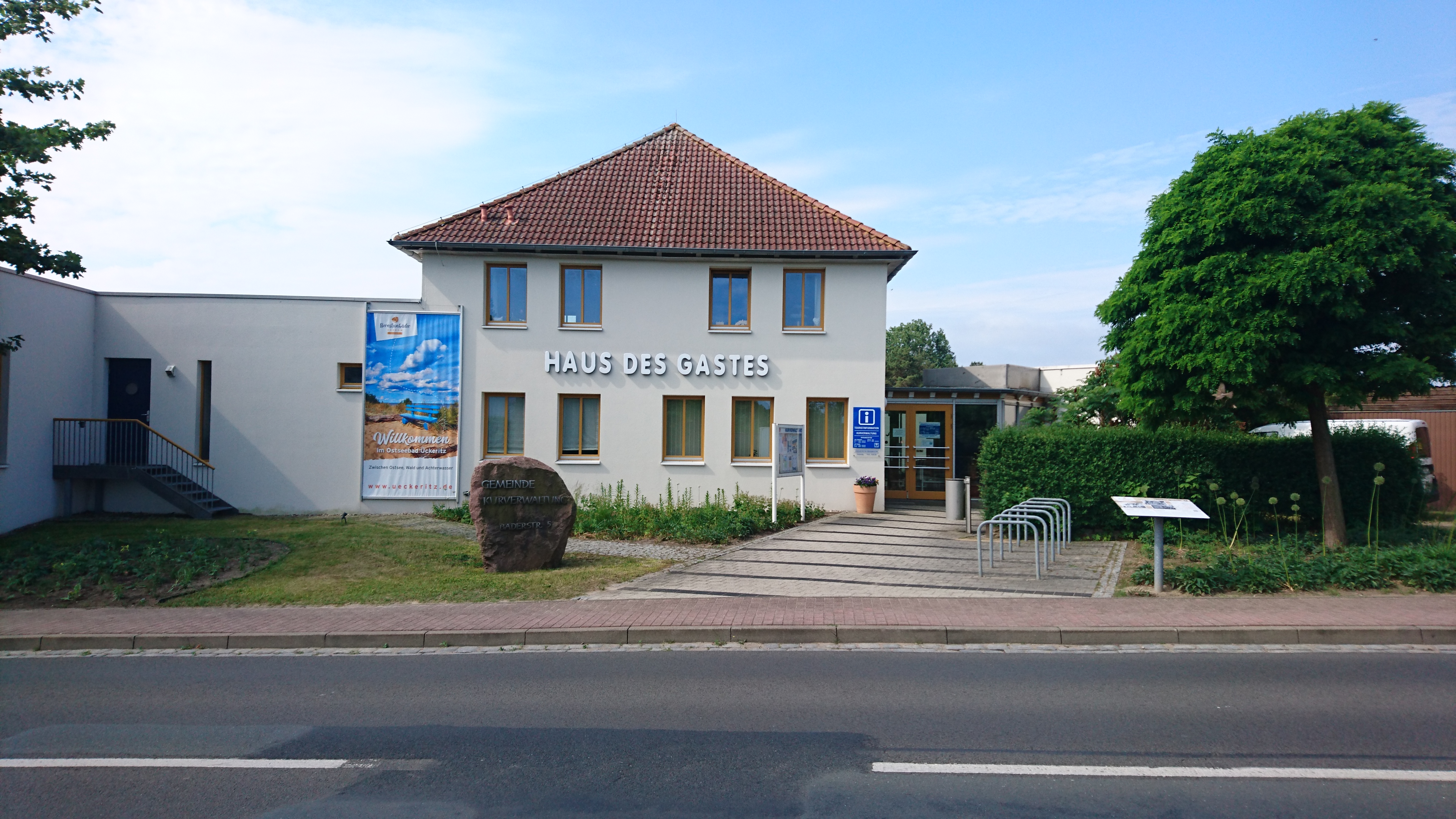 Haus des Gastes im Ostseebad Ückeritz